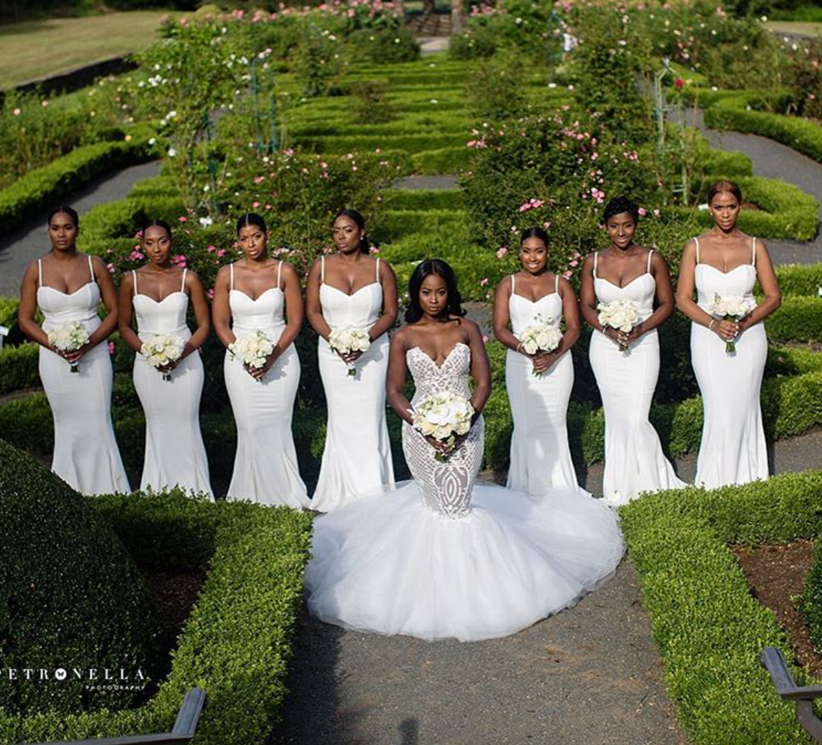 Black Wedding Moment of the Day: This Bride and Her Bridesmaids Seriously Came to Slay
